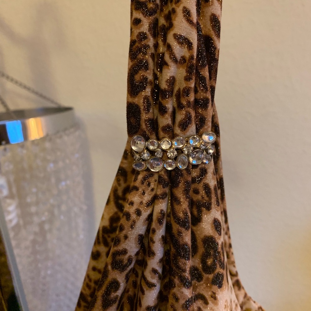 Make An Offer Evening Dress Animal Print - Picture 4 of 8